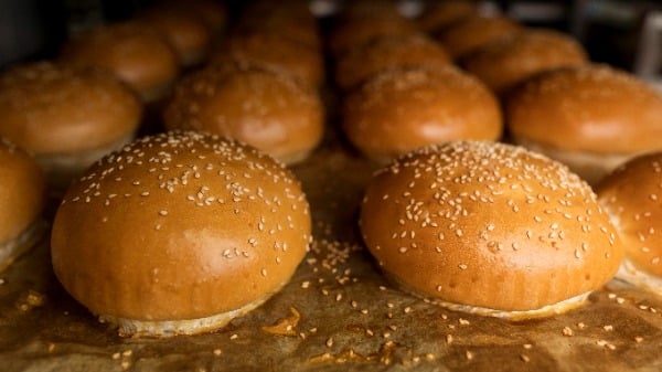 pão de hambúrguer