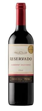 Vinho Tinto Chileno Reservado Cabernet Sauvignon Concha y Toro