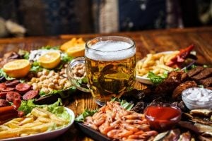 petiscos para cerveja