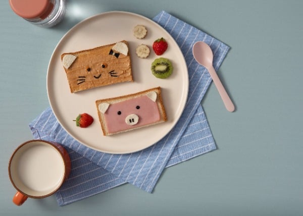 café da manhã infantil