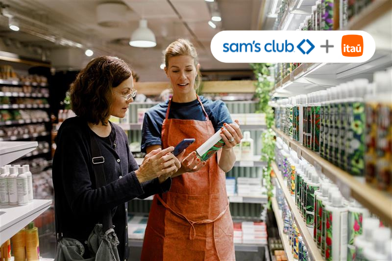 Campanha Itaú Combina Aqui no Sam’s Club