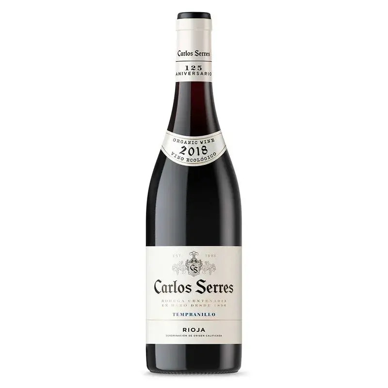 Vinho Tinto Espanhol Carlos Serres Tempranillo Rioja 750ml