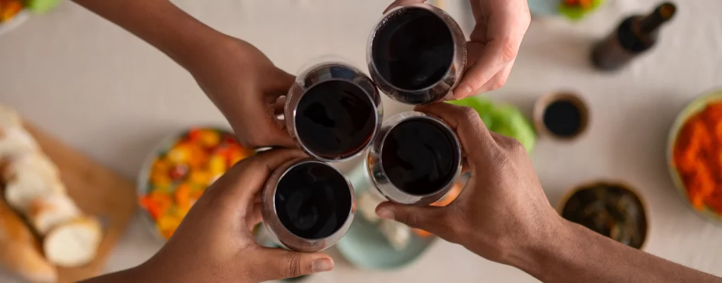 comidas regionais e vinhos