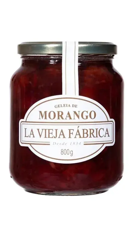 Geleia de Morango La Vieja Fábrica Pote 800g