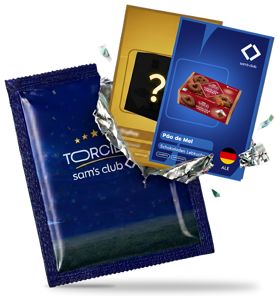 Pacote de Figurinha Torcida Sam's Club