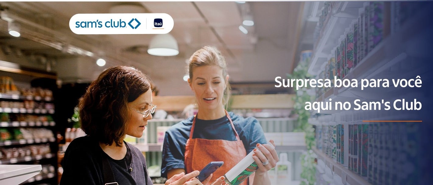 Campanha Itaú x Sam’s Club — Clientes Personnalité Nível 5