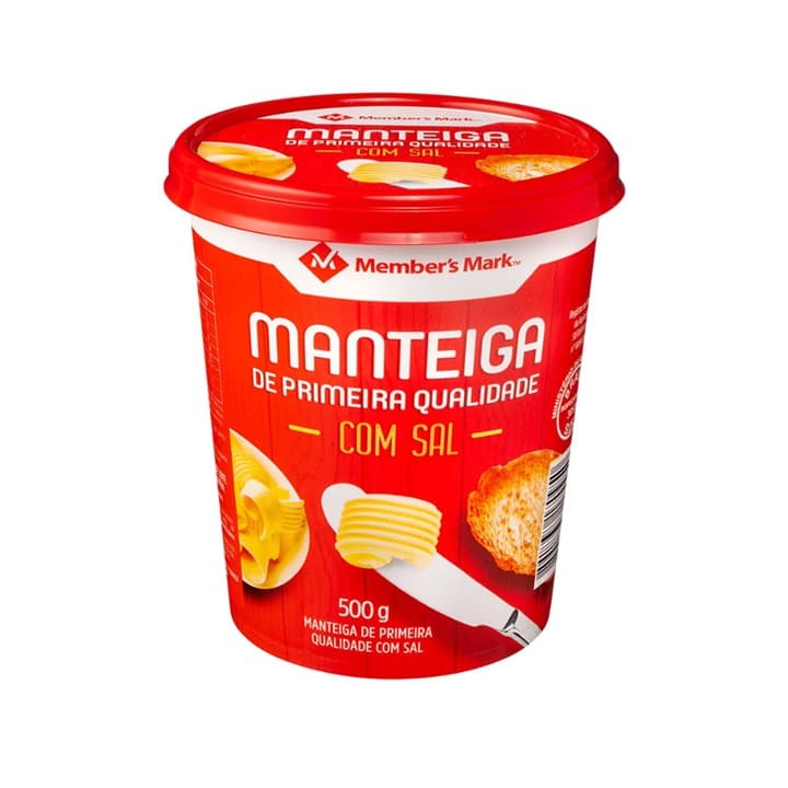 Manteiga Com Sal Member's Mark Pote 500g