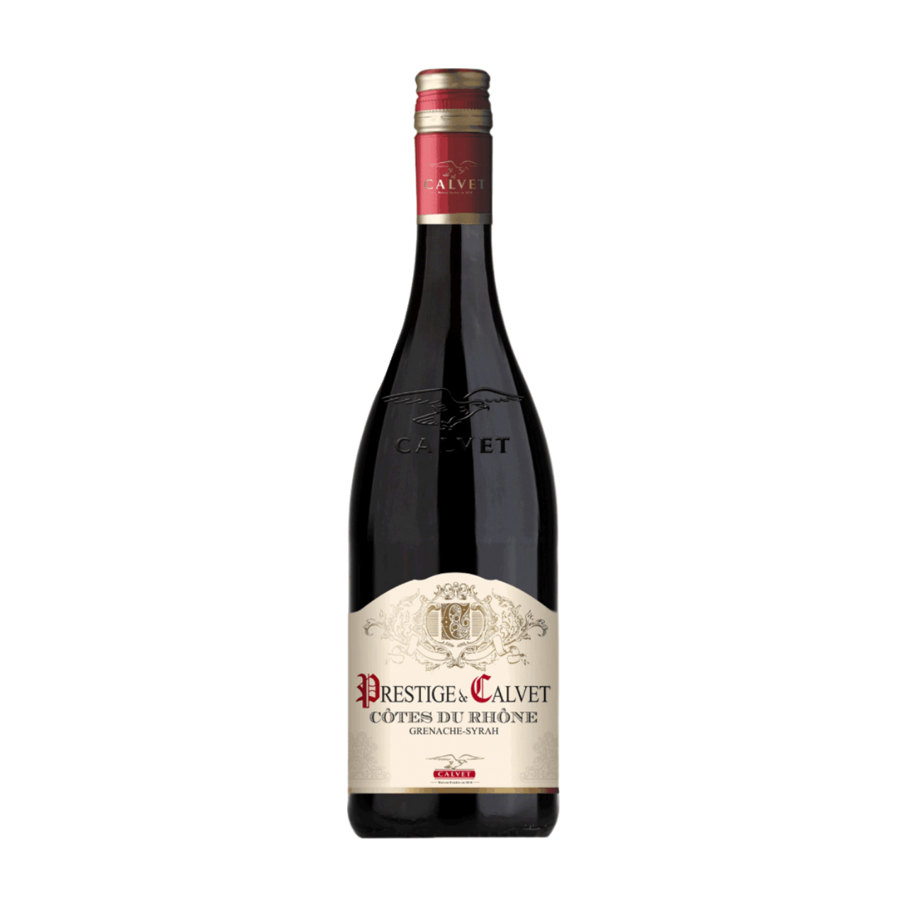Vinho Tinto Francês Syrah Cotes du Rhone Prestige de Calvet 750ml