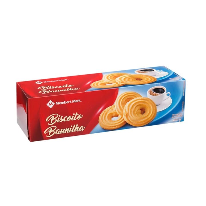Biscoito de Baunilha Member's Mark Pacote 400g