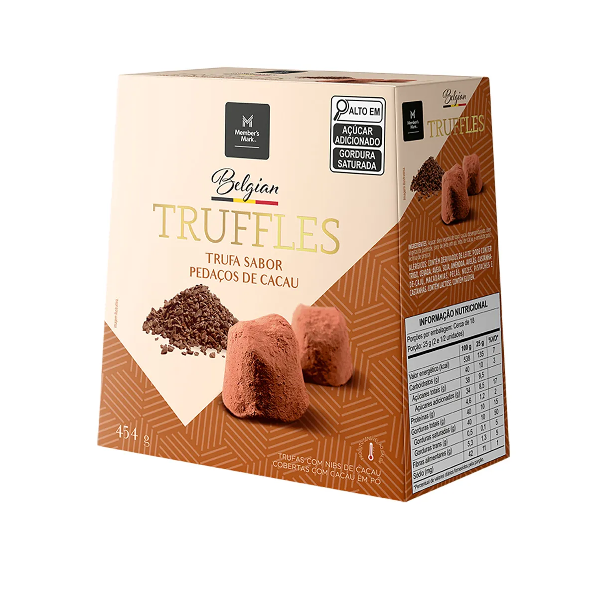 Trufas Nibs Member's Mark 454gr