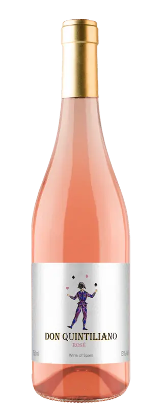 Vinho Espanhol Rosé Don Quintiliano 750ml