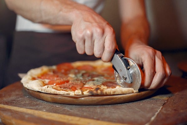 pizza em casa