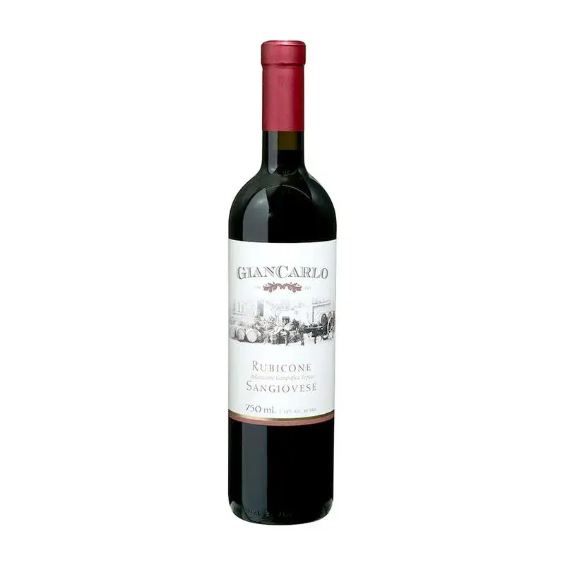 Vinho Tinto Italiano Rubicone Sangiovese Giancarlo 750ml